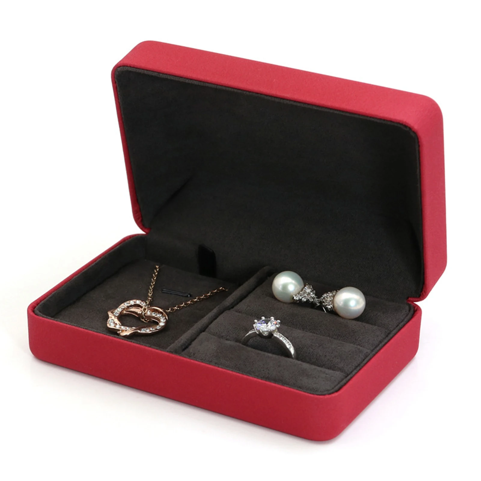 

Velvet Necklace Jewelry Box Water-Resistant Soft Material Ideal Gifts for Relatives and Friends