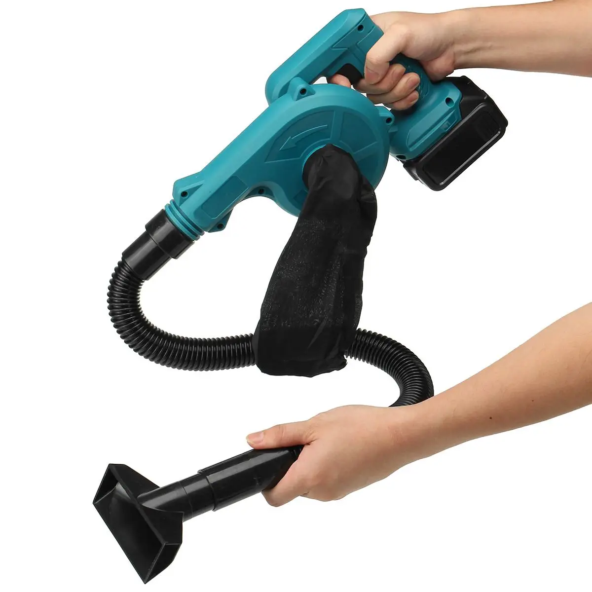

2000W Cordless Electric Air Blower & Suction Handheld Leaf Computer Dust Collector Cleaner Power Tools for Makita 18VBattery