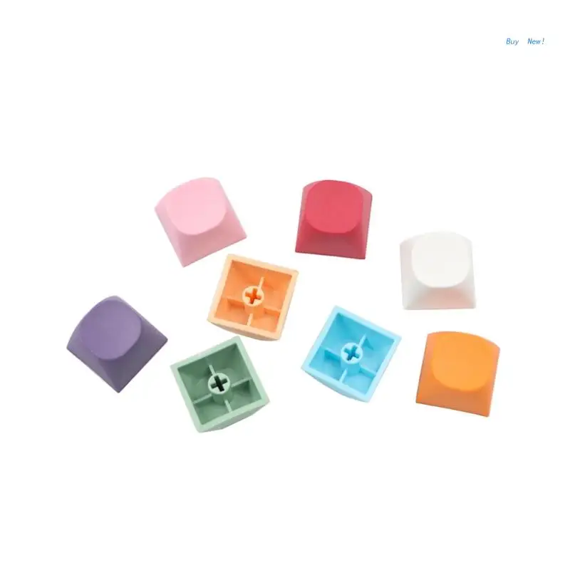 

Candy Color PBT Keyboard Keycap Set, No Printed for KEY Cap Compatible for Gaming Mechanical Keyboard (10Pcs/Set)