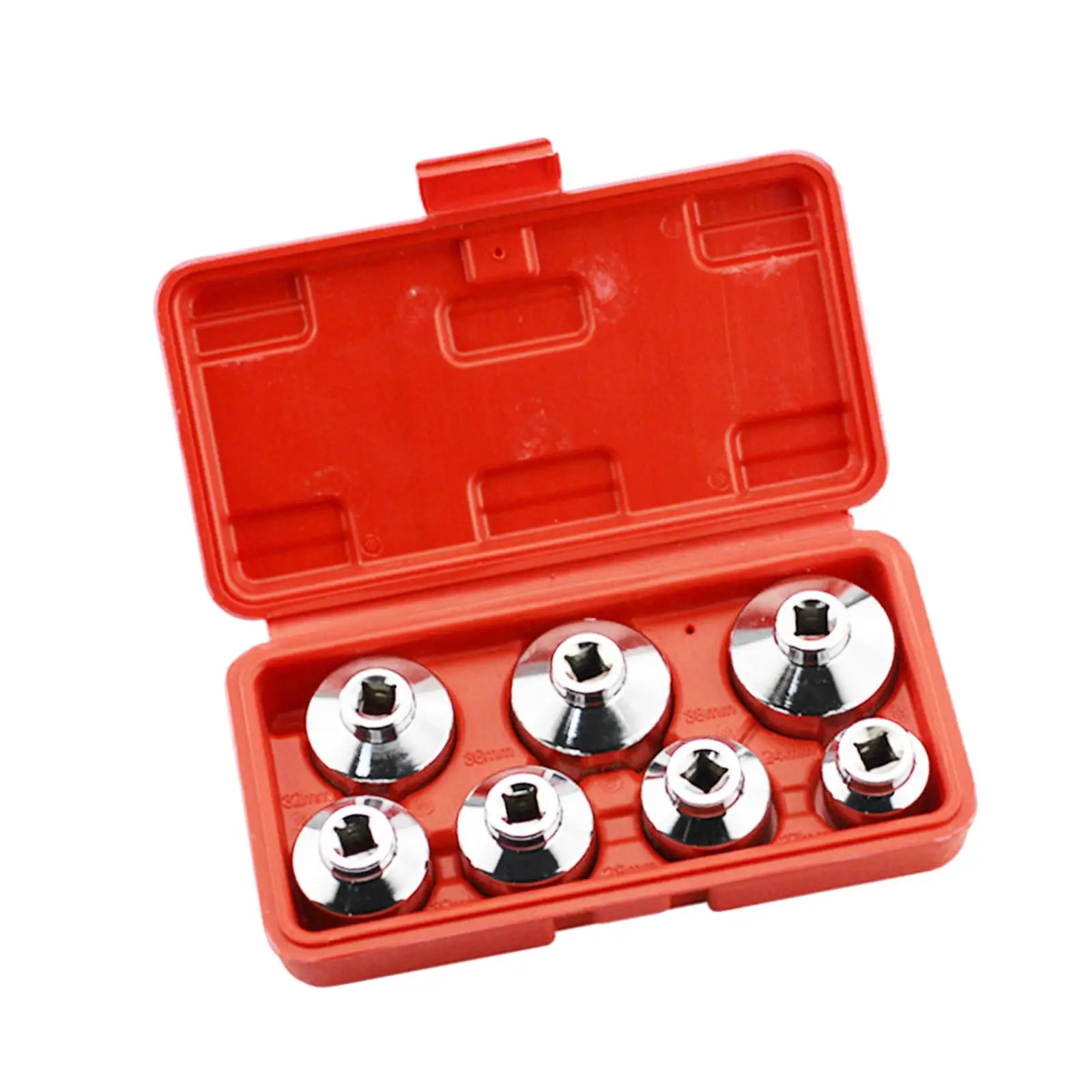 Набор торцевых гаечных ключей для масляного фильтра от 24 до 38 мм 3/8 дюйма 7 шт.