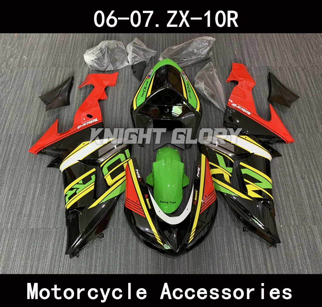 

New ABS Injection Molding Fairings Kits Fit For ZX-10R 2006 2007 Bodywork Set Motorcycle Accessories