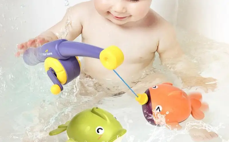 

Детский набор игрушек для рыбалки, игрушки для игр в воде для детей, магнитная удочка и рыба с надувным бассейном, спортивные уличные игрушки для детей, подарок