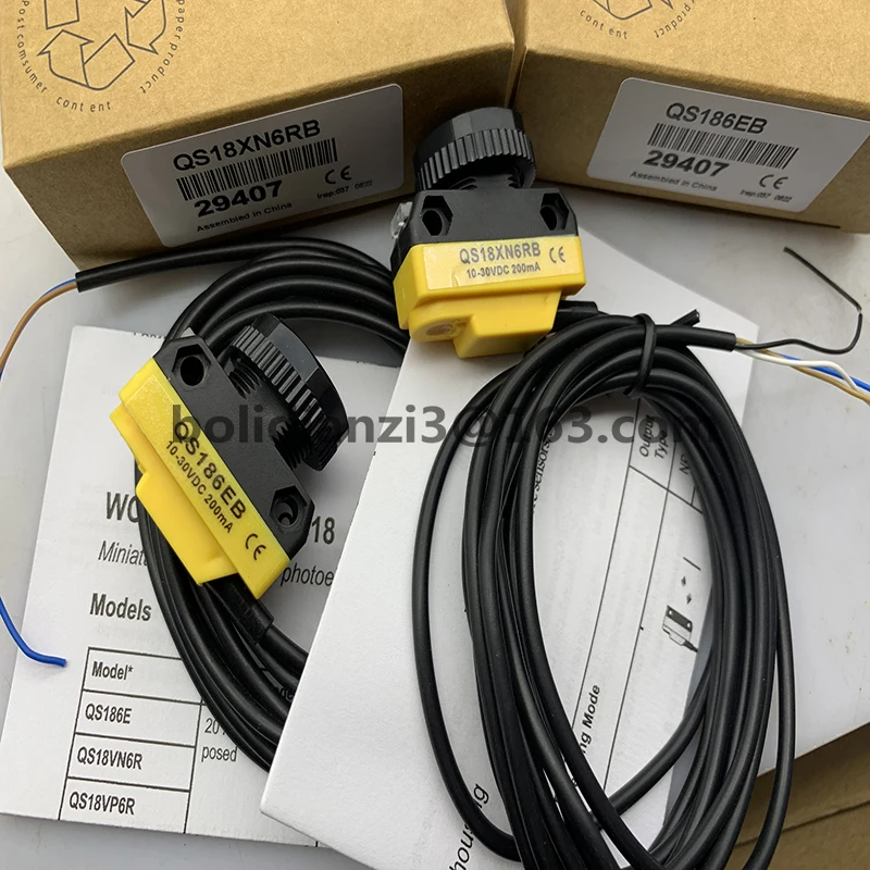 Оригинальный фотоэлектрический датчик переключателя QS18EN6DV QS18EP6DV QS18EP6DB QS18EN6DB на