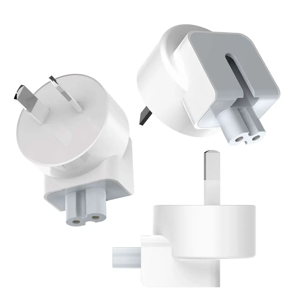 Universal Euro Wall Plug AC Power Adapter Authentic EU US UK AU Duck Head for Apple Macbook Pro Air Ipad Iphone USB Charger |