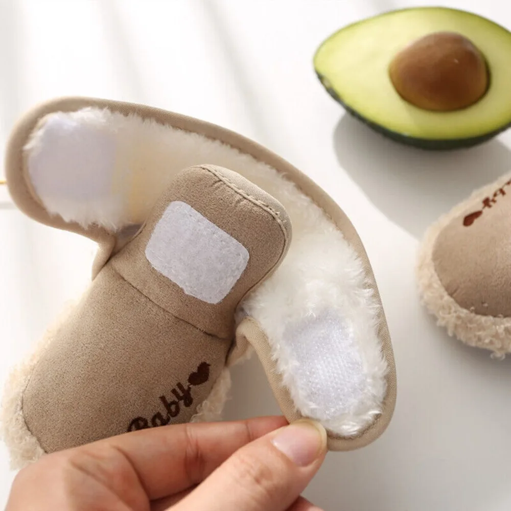 Warm Infant Toddler Crib Boots Soft Comfortable Infant Girls Boys Anti-Slip Socks Slipper Newborn Baby Shoes images - 6