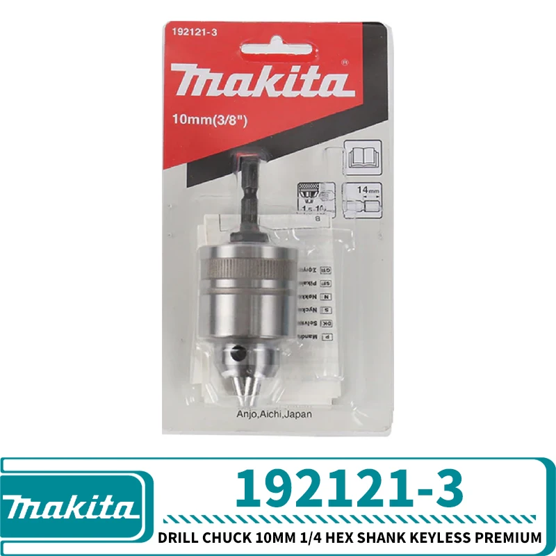 

Makita Сверлильный патрон 1/4 шестигранный хвостовик для SDS-Plus
