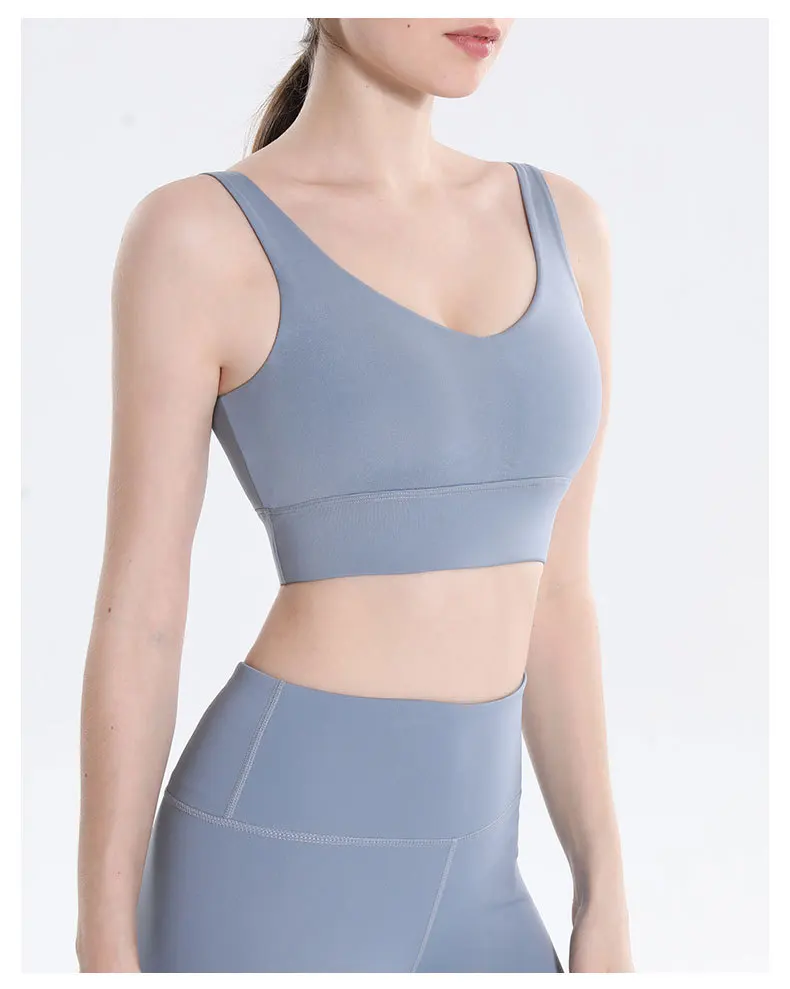 

Комплект для йоги из двух предметов, женский спортивный костюм, одежда для спортзала, леггинсы с бюстгальтером и брюки, спортивный бюстгаль...