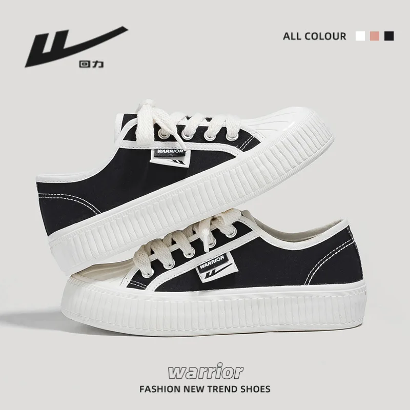 Кроссовки WARRIOR женские на толстой подошве Повседневные Удобные туфли с ракушками