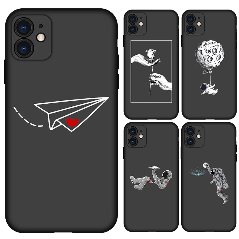 Jurchen - Чехол из силикона 3D с эффектом рельефа для Samsung Galaxy A51 a71 5g A01 a11 A21 A31 A41 A81 a91 M21 черный TPU с нанесением.