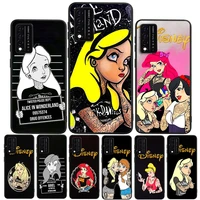 punk princess disney for t mobile revvl v 5g t mobile revvl 4 4 black luxury silicone soft funda phone capa case