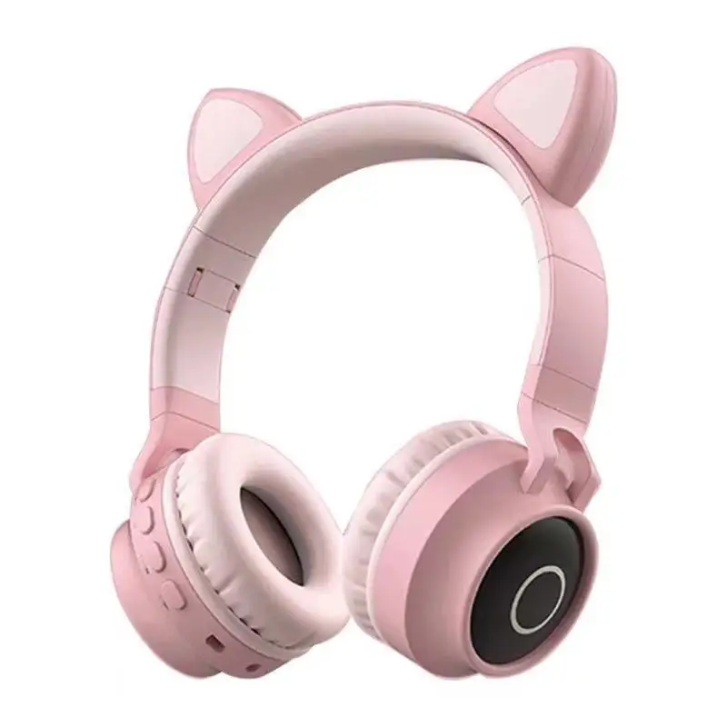 

Cat Ears Internet Red Luminous Bluetooth Headset Headset Wireless Bluetooth Headset for Mobile Phone Universal