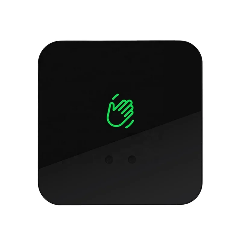 Фото Новый 12 В бесконтактный инфракрасный датчик, переключатель открывания двери, задержка времени, регулируемый контроль доступа, кнопка выхода из двери №1