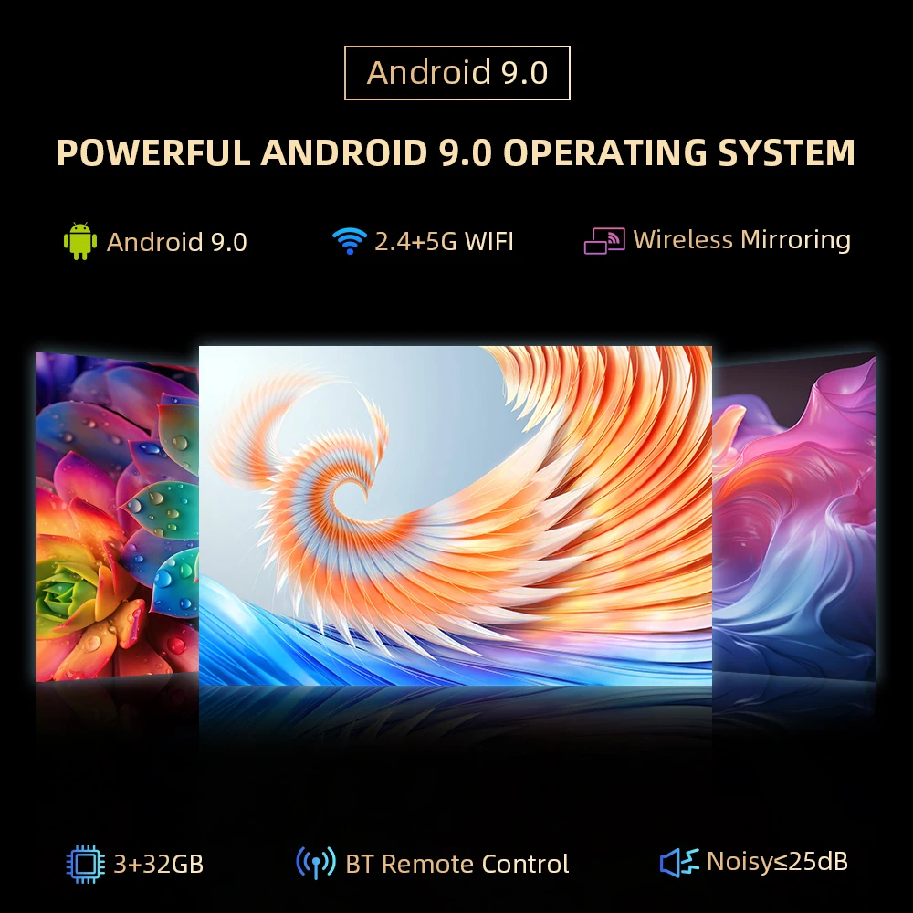 Заводская цена низкий минимальный заказ Jenovox M4000 Pro 2000 ANSI люмен проектор для