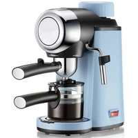 semi automatic 240ml pump coffee espresso maker machine milk bubble with milk frother kitchen supplies