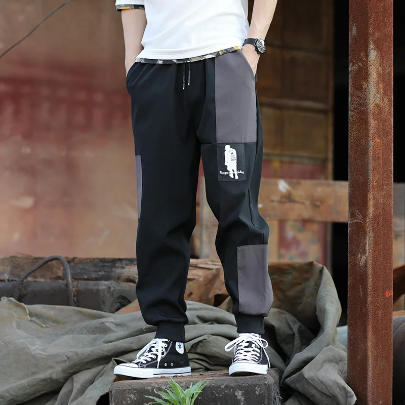 

Брюки-карго мужские с множеством карманов, уличная одежда, штаны-султанки, повседневные мужские тренировочные Джоггеры в стиле хип-хоп, мод...