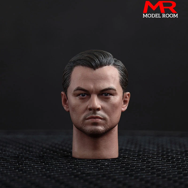 

1/6 Leonardo Head Sculpt PVC Male Soldier Head Carving Model Fit 12'' Action Figure Body Dolls In Stock