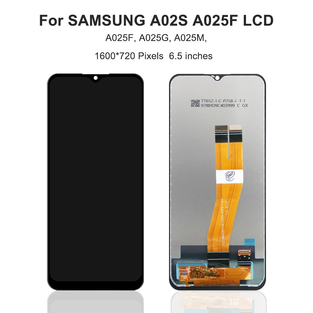ЖК-дисплей 6 5 дюйма для Samsung Galaxy A02s A025 SM-A025F/DS A025G дисплей с рамкой сенсорный экран