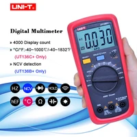 uni t ut136but136c multimeter digital multimeter tester ac dc voltmeter ammeter ohm capacitance hfe diodetransistor tester