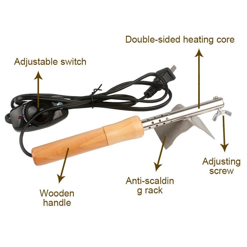 Двухслойное внутреннее пирографическое устройство 220 В/110 В 17 головок/3 головки