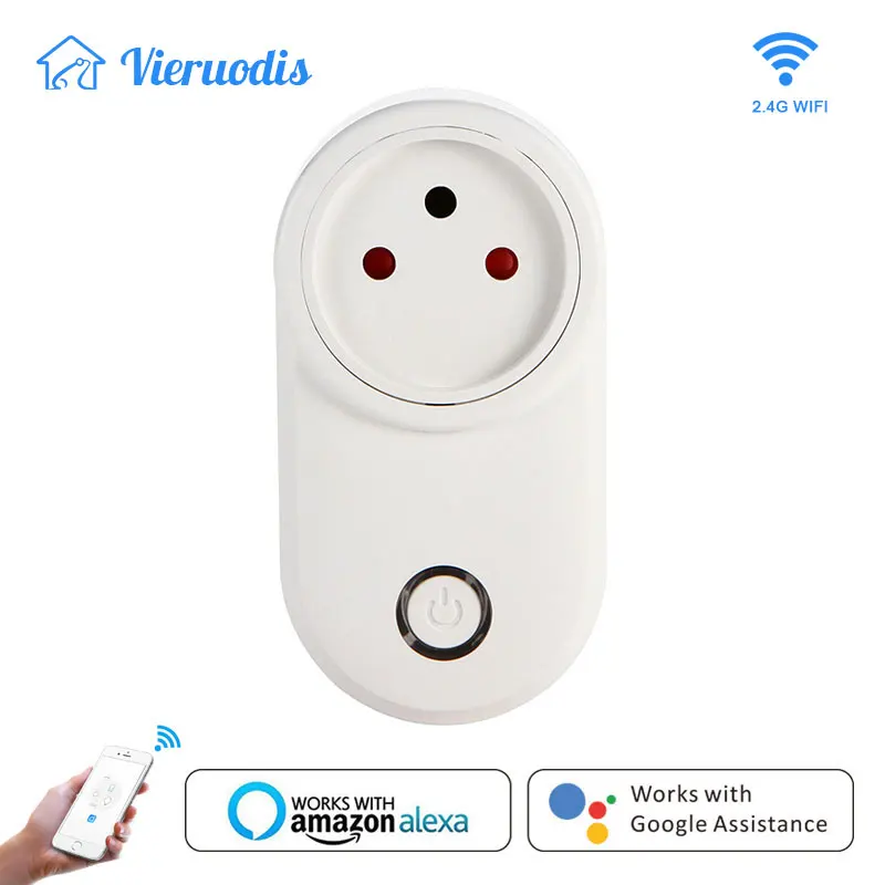 

Wifi Smart Plug Israel Smart Socket Outlet 16A Timing Smart Life App Works With Alexa Google Home Assistant Mini
