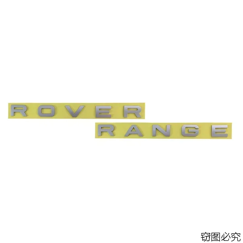 

Наклейка на капот, буквы-эмблемы на багажник из ABS-пластика для Land Rover Range Rover Evoque Vogue Velar SV L405 L322 2 3 4 Sport