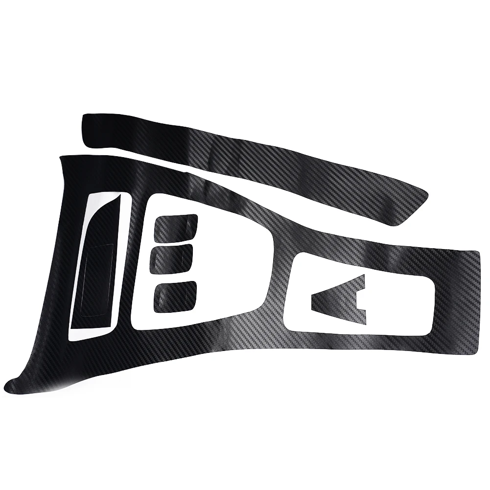 

Carbon Fiber Trim Vinyl Sticker 3D Interior Carbon Fiber Vinyl Trim Decal Fit For BMW 3 Series E90 2005-2013 Fit With Tools