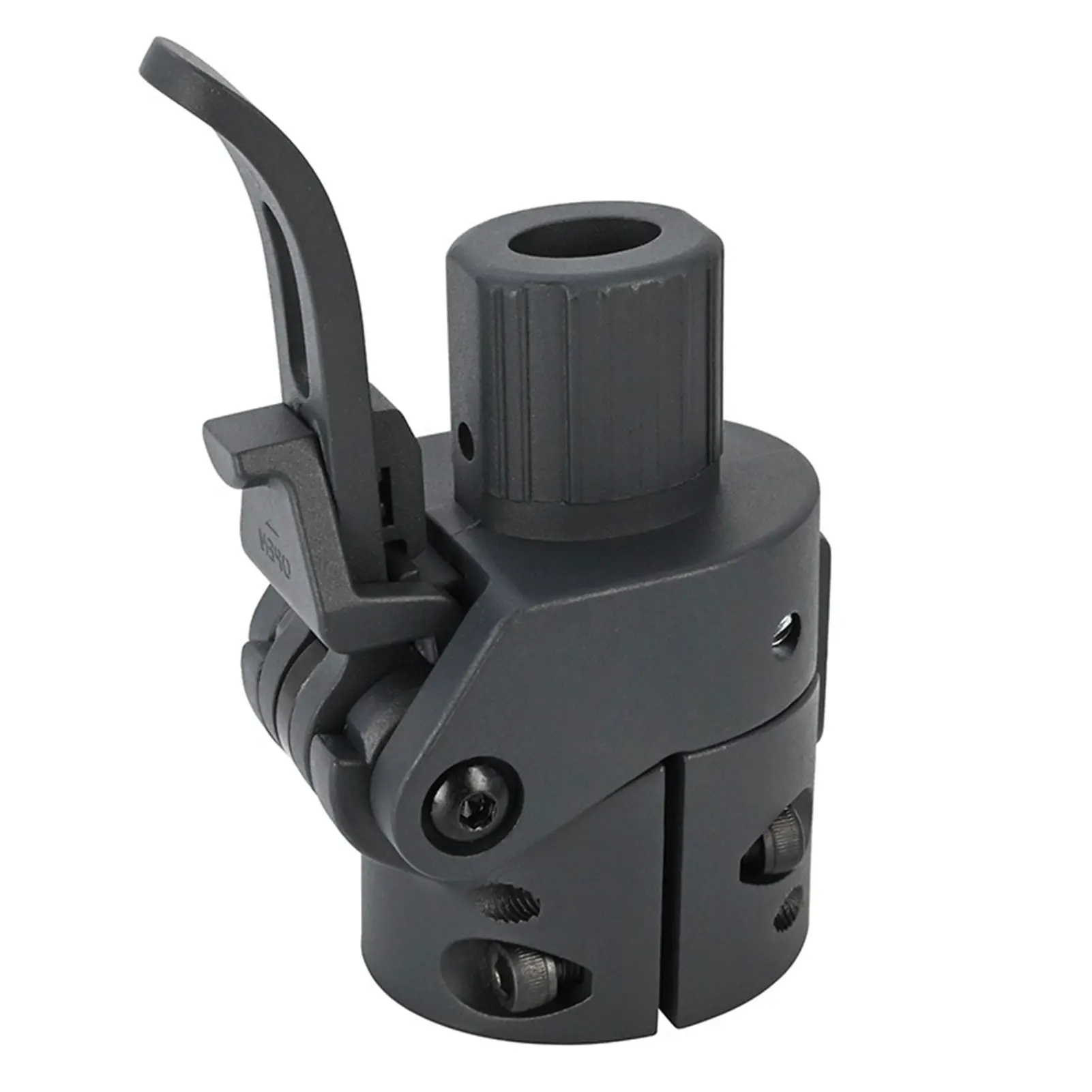 

Scooter Folding Pole Base Electric Scooter Rod Base Lock Screw Accessories Portable Durable Metal Rod Base Bracket Screw