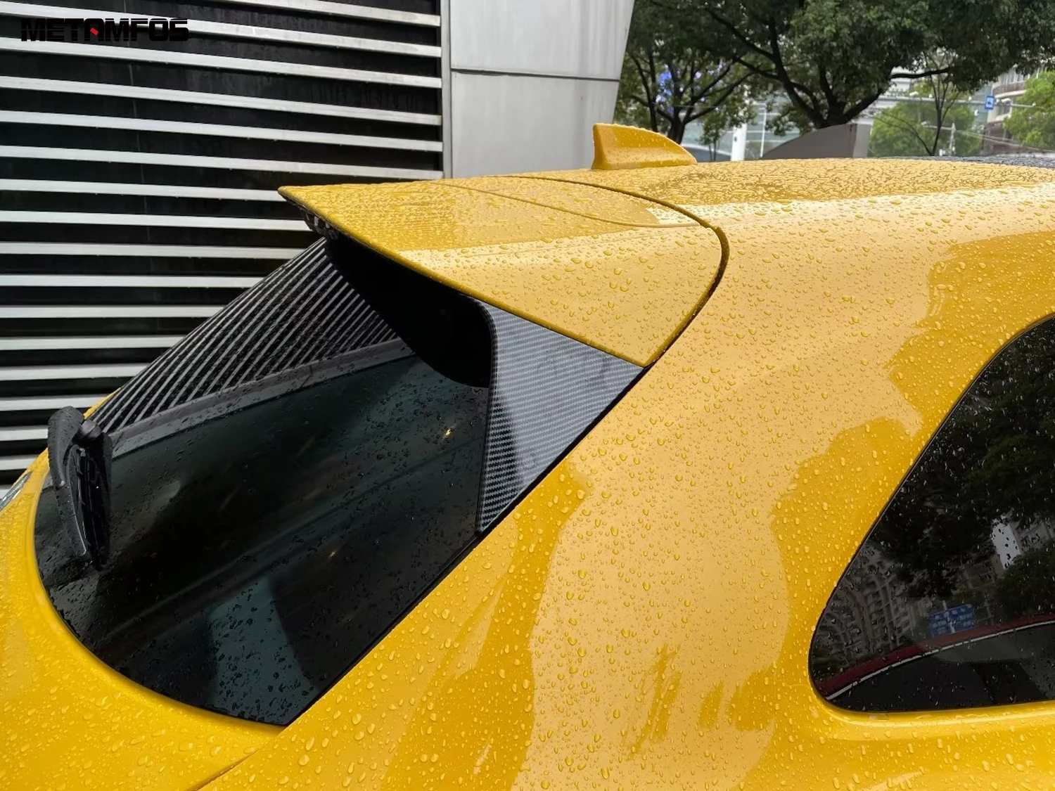 Аксессуары для Honda HR-V 2023 2024 ZR-V 2022-2024 боковой спойлер на заднее окно из углеродного