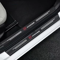 3d carbon fiber car sticker protector strip for dodge sxt challenger ram 1500 charger avengr durango caliber srt car accessories