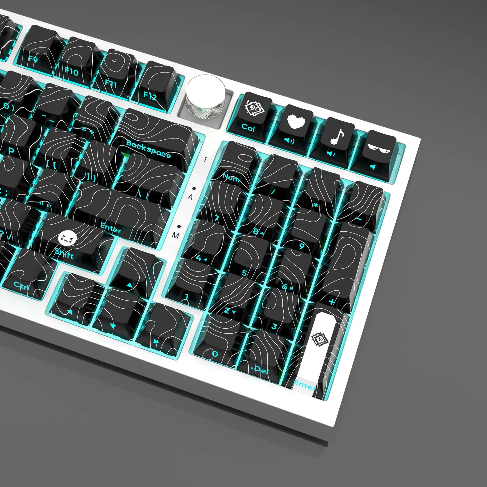 Колпачки для клавиш Double shot PBT колпачки с подсветкой клавиатуры красящим профилем