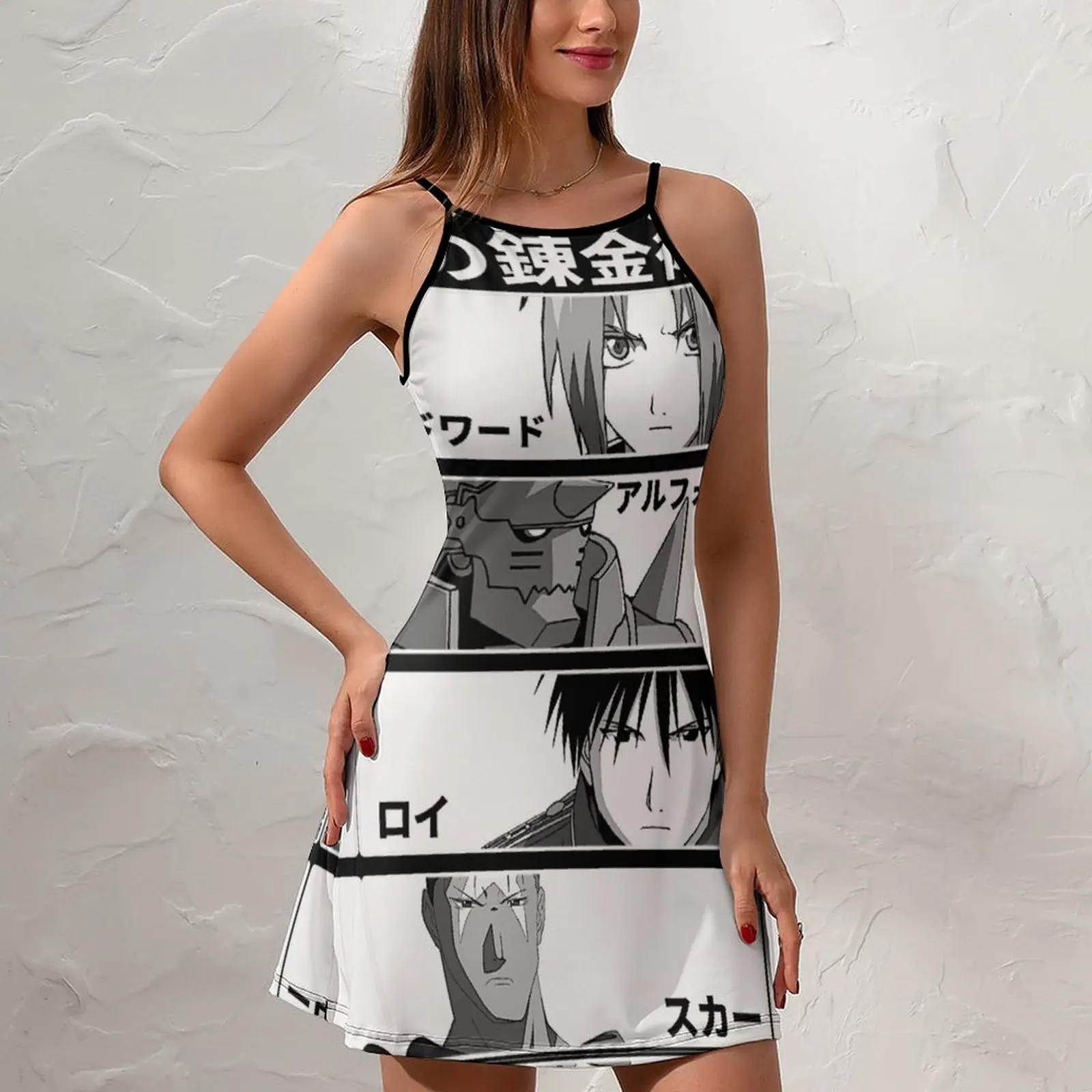 Цельнометаллический алхимик Эдвард Элрик Альфонсе элри женское платье на