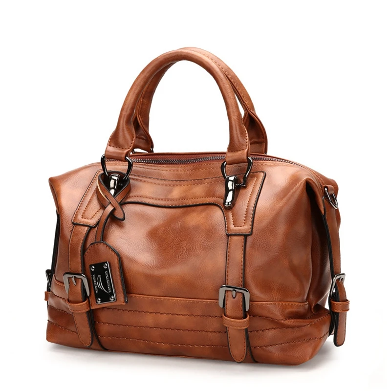

Женская кожаная модная дамская сумка-мессенджер, сумка через плечо, сумка-тоут, сумка-портмоне