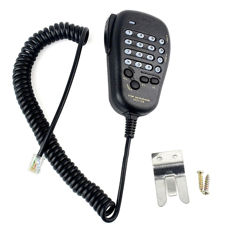 Yaesu Mh-36B6J Dtmf Ptt Mic Speaker Mh-36 Microfono Manuale Per Ft-90R Ft-2600M Ft-3000M Ft-8000R Ft-8100R Radio Walkie Talkie