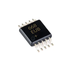 5 PCS MAX668EUB+T MAX668EUB regulator chip in MSOP-10 silkscreen 668 Bom list