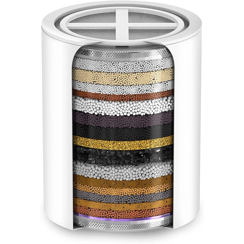 

20 Stage Replacement Shower Water Filter Cartridge (No Housing), Compatible With Any Shower Filter Of Similar Design