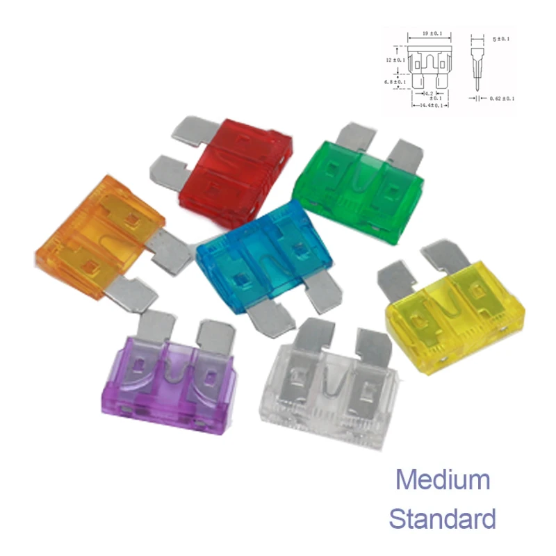 

Набор автомобильных предохранителей Micro2 1A-50A