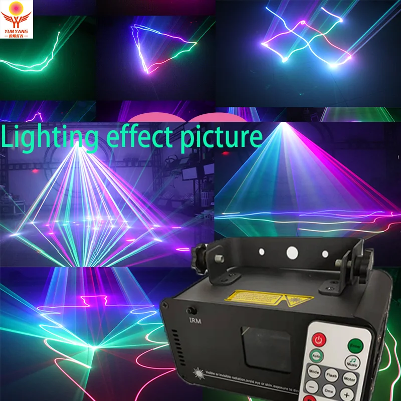 500mw DJ Party Lights Disco Party Laser Lights Laser Light Music/Dmx Control  Projector