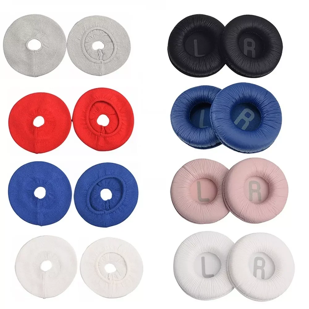 

Pair Replacement knitting Ear Pads pillow Cushion Cover for JBL Tune600 T450BT T500BT JR300BT Headphone Headset 70mm EarPads