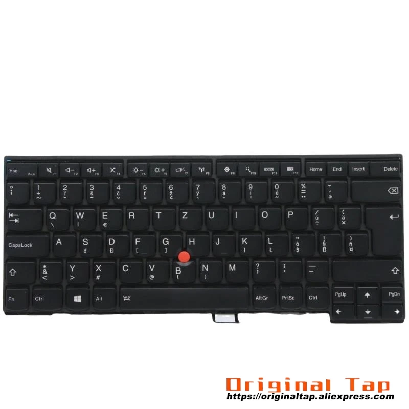 Клавиатура SK Slovakian с подсветкой для Lenovo Thinkpad T440 T440s T431s T440p T450 T450s T460 04X0125 00HW861 01AX334