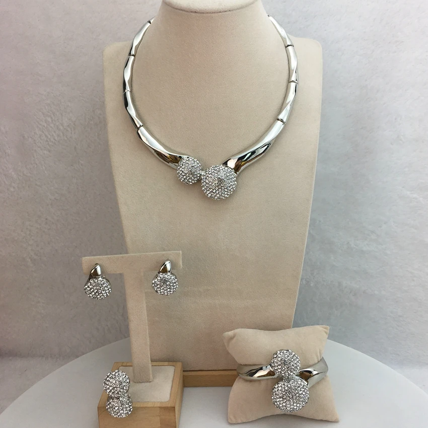 Лидер продаж изысканные комплекты ювелирных изделий из итальянского золота 18