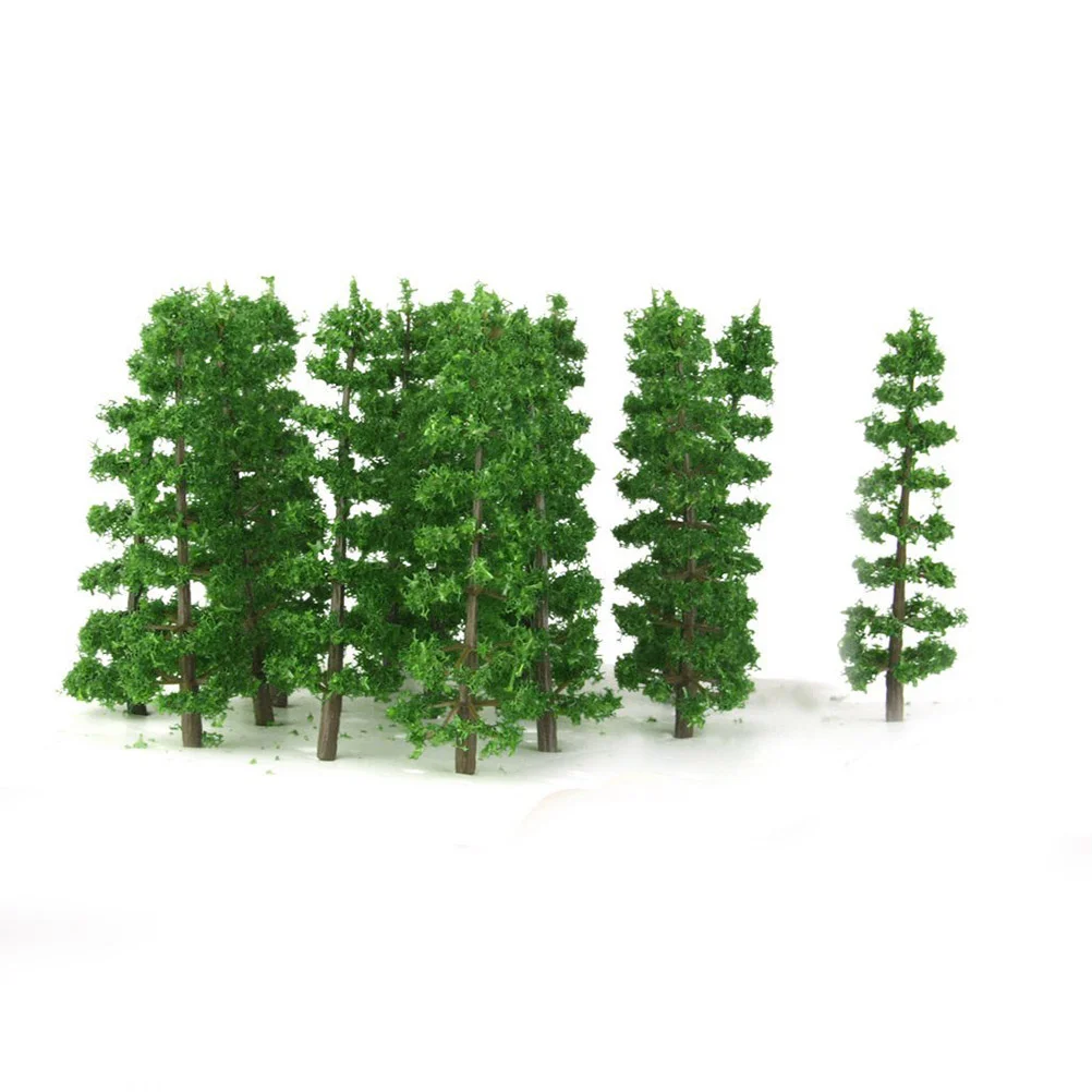 

20 pcs Trees Delicate Exquisite Trees Model Mini Tree for Model