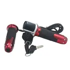 24 В 36 В 48 В акселератор дроссельной заслонки ebike со светодиодным индикаторомблокировка с кнопкой ВКЛ-ВЫКЛ