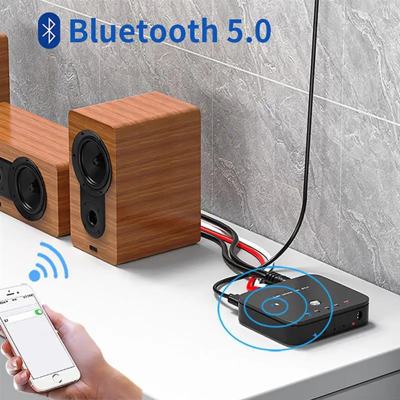 Аудиоадаптер 3 5 мм переключатель Bluetooth-приемник конвертер Мультимедийный пульт