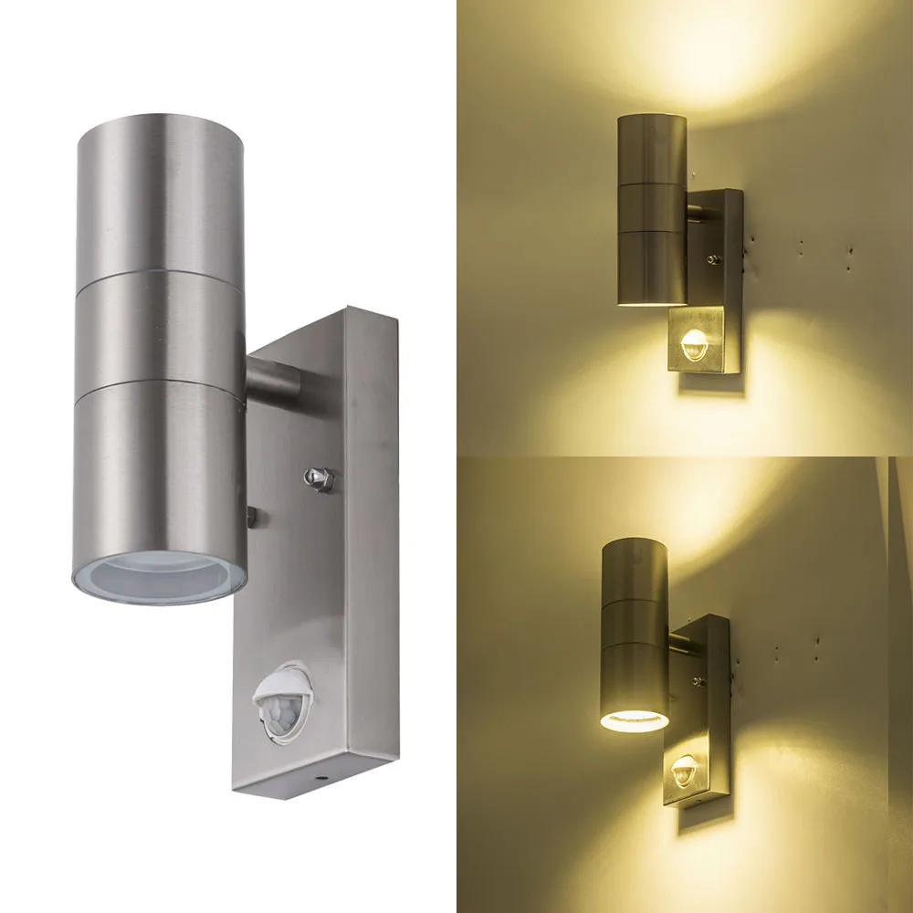 

LED Wall Light Waterproof Courtyard 10W Wall Lamp Garden Corridor Porch lampsInduction Outdoor LED Lighting Motion Sensor