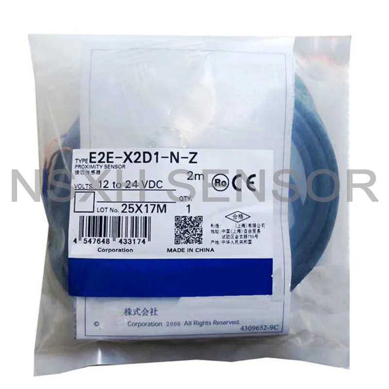 Датчик приближения постоянного тока 2-проводной NO 12-24 В