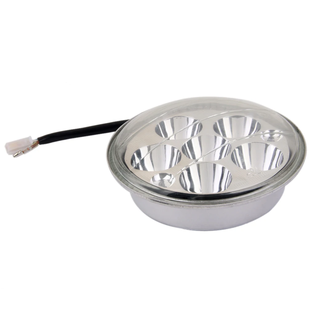 

REPLACEMENT 30W 6 LED DIA 5.5 INCH HEADLIGHTS BEAMS BULBS WHITE