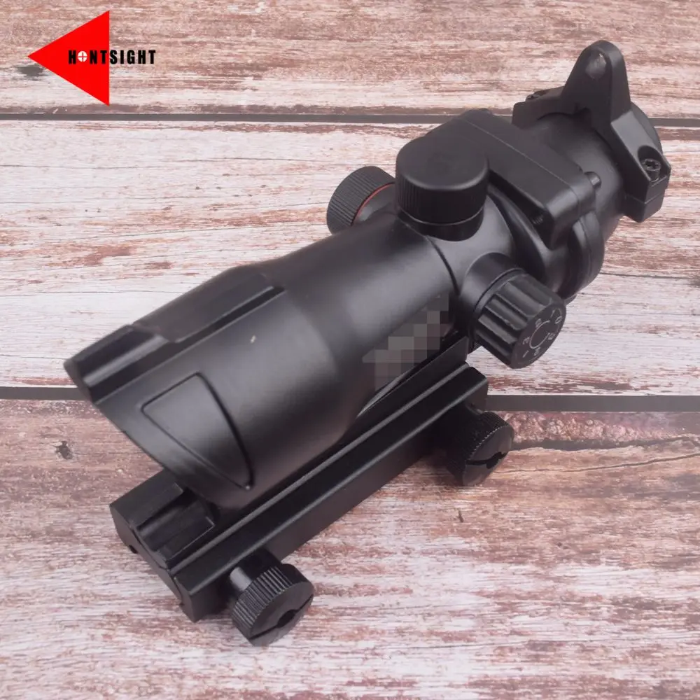

Tactical ACOG 1X32 Red Cross Spot Sight Optical Sight ACOG Red Spot Sight Hunting Sight Green Crosshair 20mm mounted