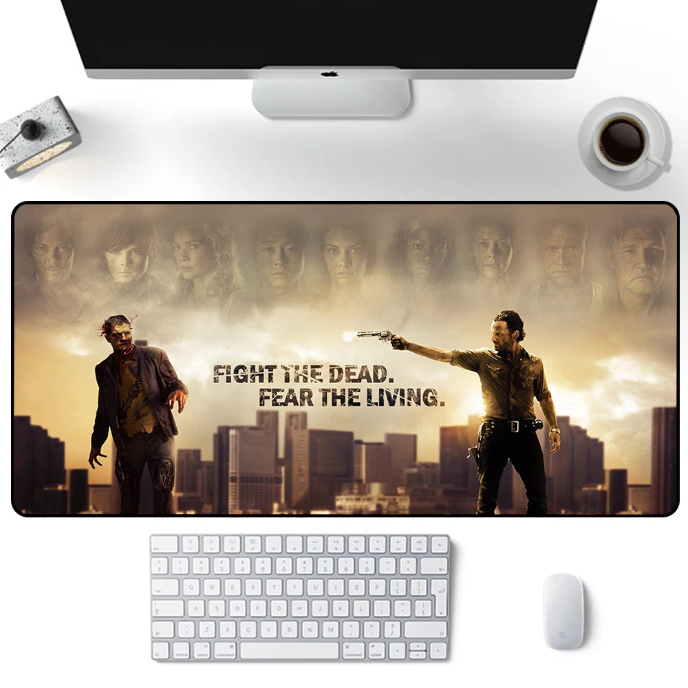 Коврик для мыши Ходячие мертвецы большой игровой коврик ПК геймера XXL