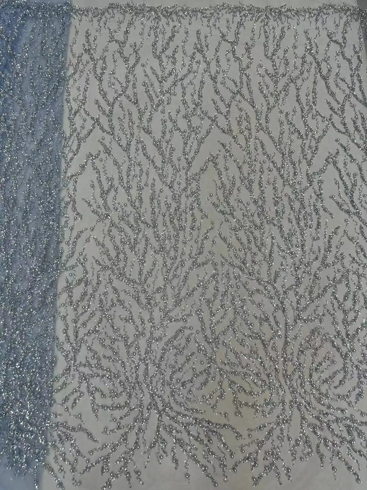 Роскошная искусственная африканская кружевная ткань вышивка с блестками