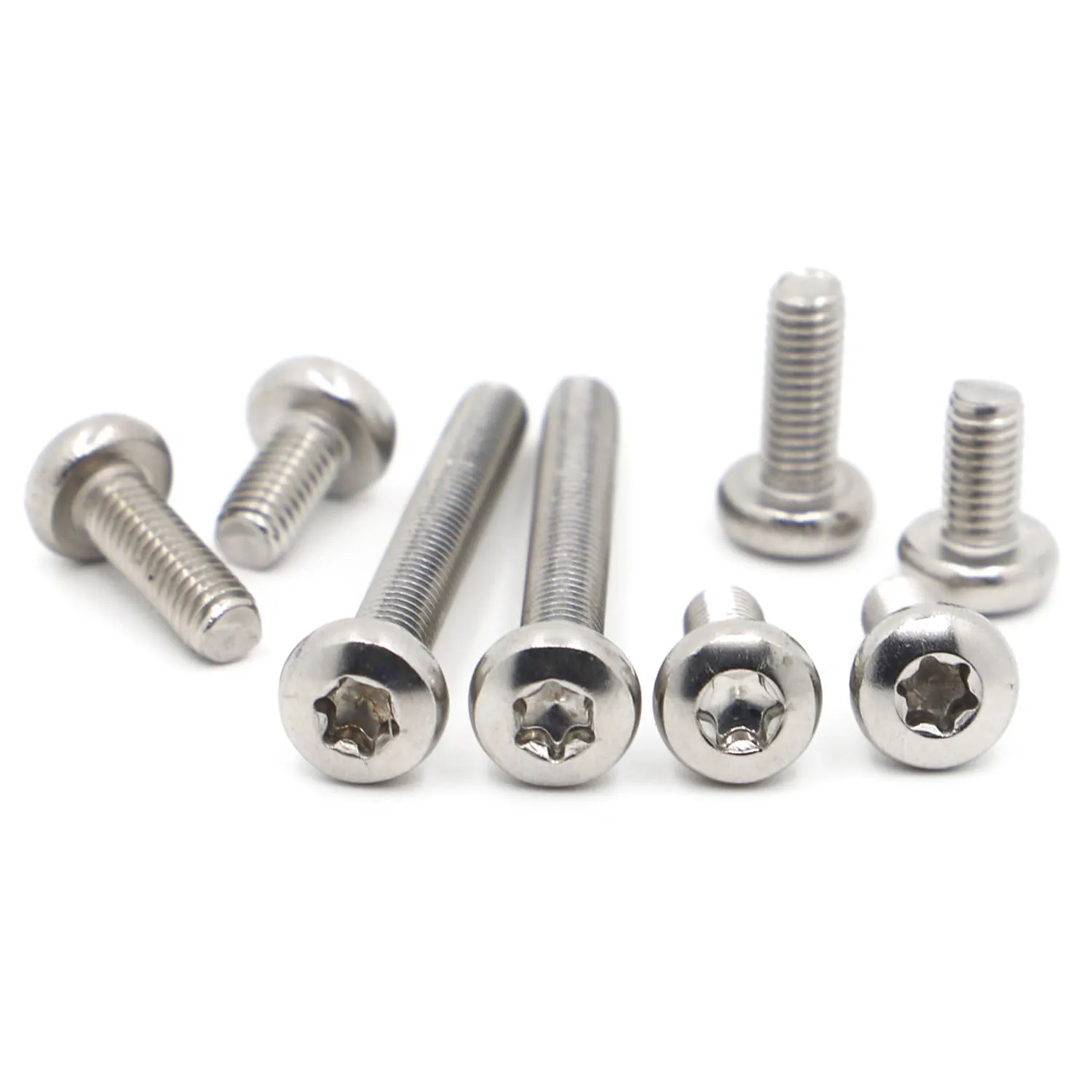 Винт с шестигранной головкой Torx и панельной головкой из нержавеющей стали 304 A2-70 M1.6 M2 M2.5 M3 M4 M5 M6 M8 шестигранный круглый болт GB2672 on (от 5 до 50 штук).